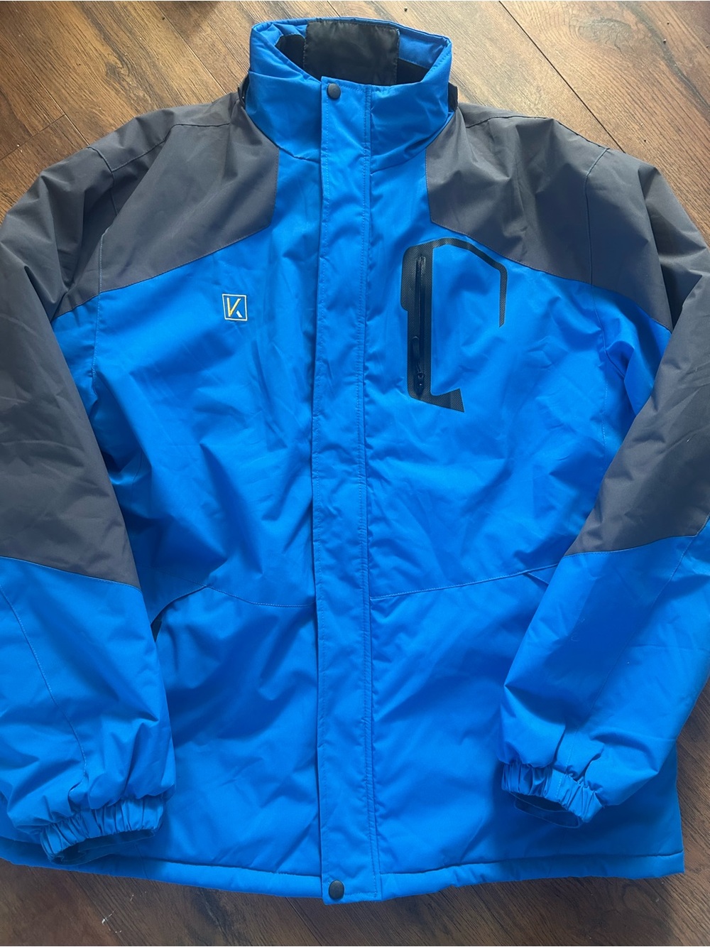 Keevoom Mens Winter Jackets Ski Snow Coats Warm Waterproof Hooded jacket (2XL)